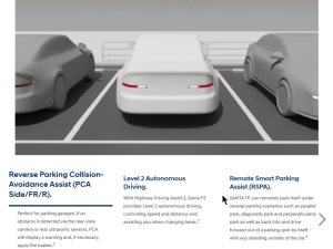 Alternative view of Nâng Cấp Tính Năng Tiến – Lùi Bằng Chìa Khoá RSPA Cho Hyundai SantaFe 2025 Bị Cắt Option Tại Việt Nam