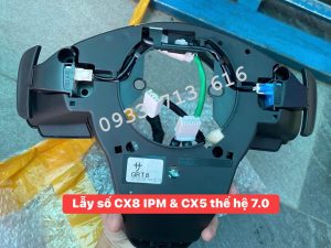 Alternative view of LẪY CHUYỂN SỐ TRÊN VÔ LĂNG CHÍNH HÃNG MAZDA CX5 / CX8 IPM - PHIÊN BẢN VÔ LĂNG CÓ SƯỞI