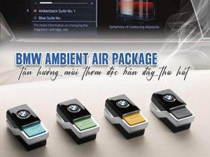 Alternative view of Hệ Thống Nước Hoa Và ION Âm BMW – Ambient Air Package / IONISATION