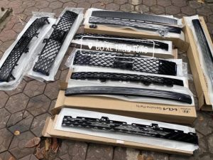 Mặt Ca lăng bản Calligraphy Korea SantaFe Allnew 2024 - 2025