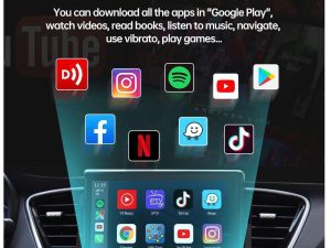 Alternative view of CARLINKIT-CARPLAY ANDROID AI BOX - BIẾN MÀN HÌNH ZIN THEO XE THÀNH MÀN HÌNH ANDROID, RAM 8GB ROM 128GB