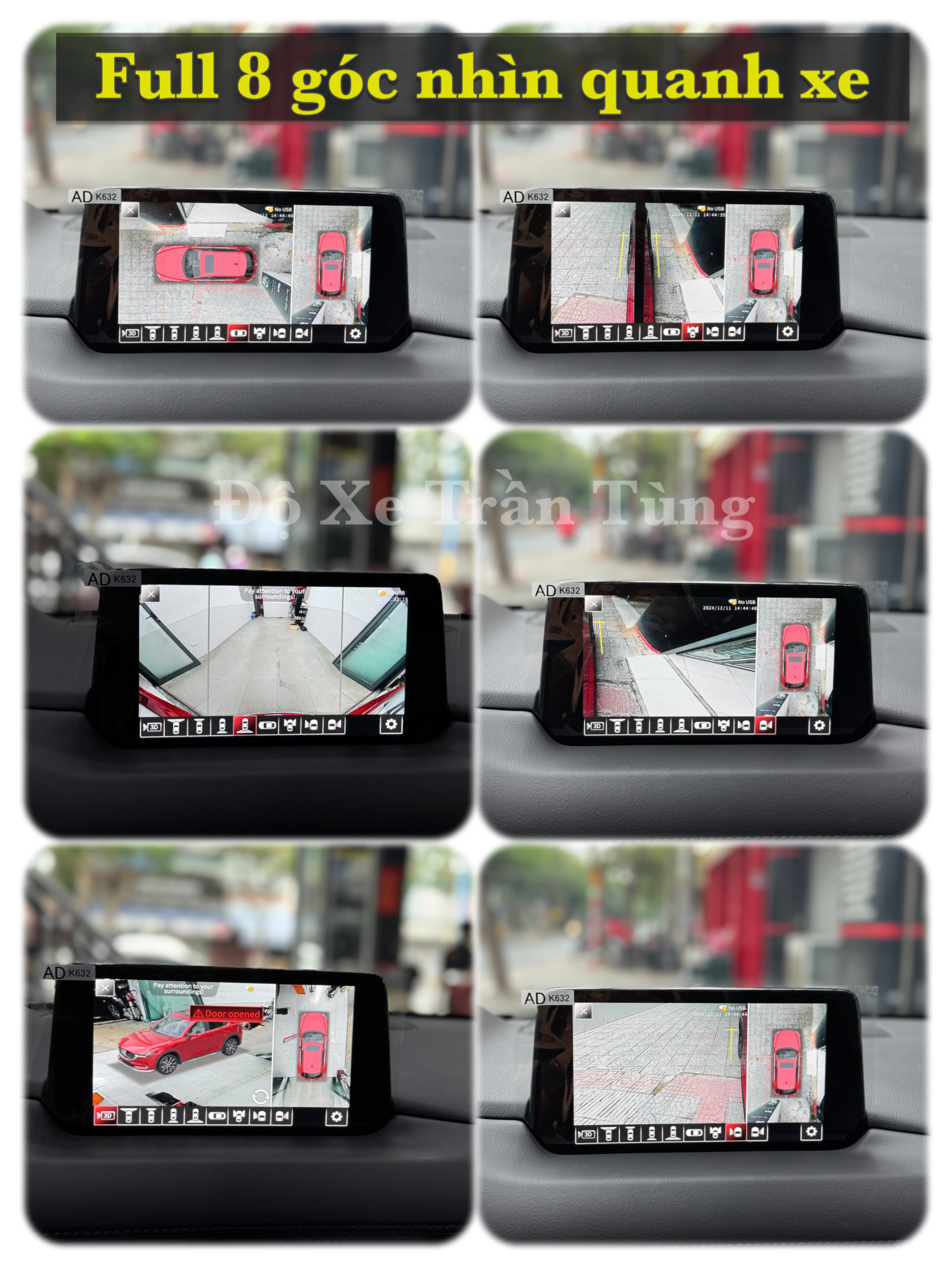 NÂNG CẤP CAMERA 360 DÀNH RIÊNG CHO MAZDA CX-5, CX-8 (2018-2025) – VERSION 2025 MỚI NHẤT - Image 19