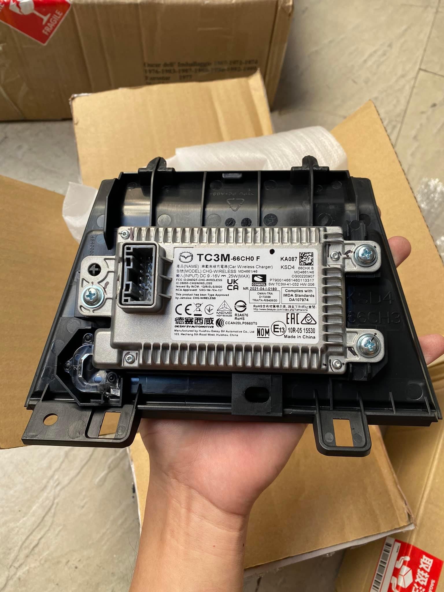 SẠC KHÔNG DÂY CHÍNH HÃNG MAZDA CX5 – Mazda CX5 Wireless Charger (Qi) - Image 3
