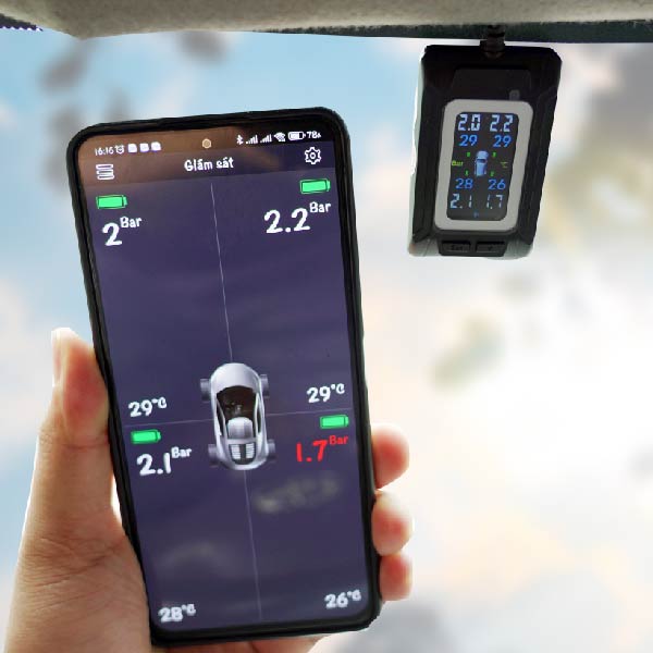 CẢM BIẾN ÁP SUẤT LỐP - Image 2