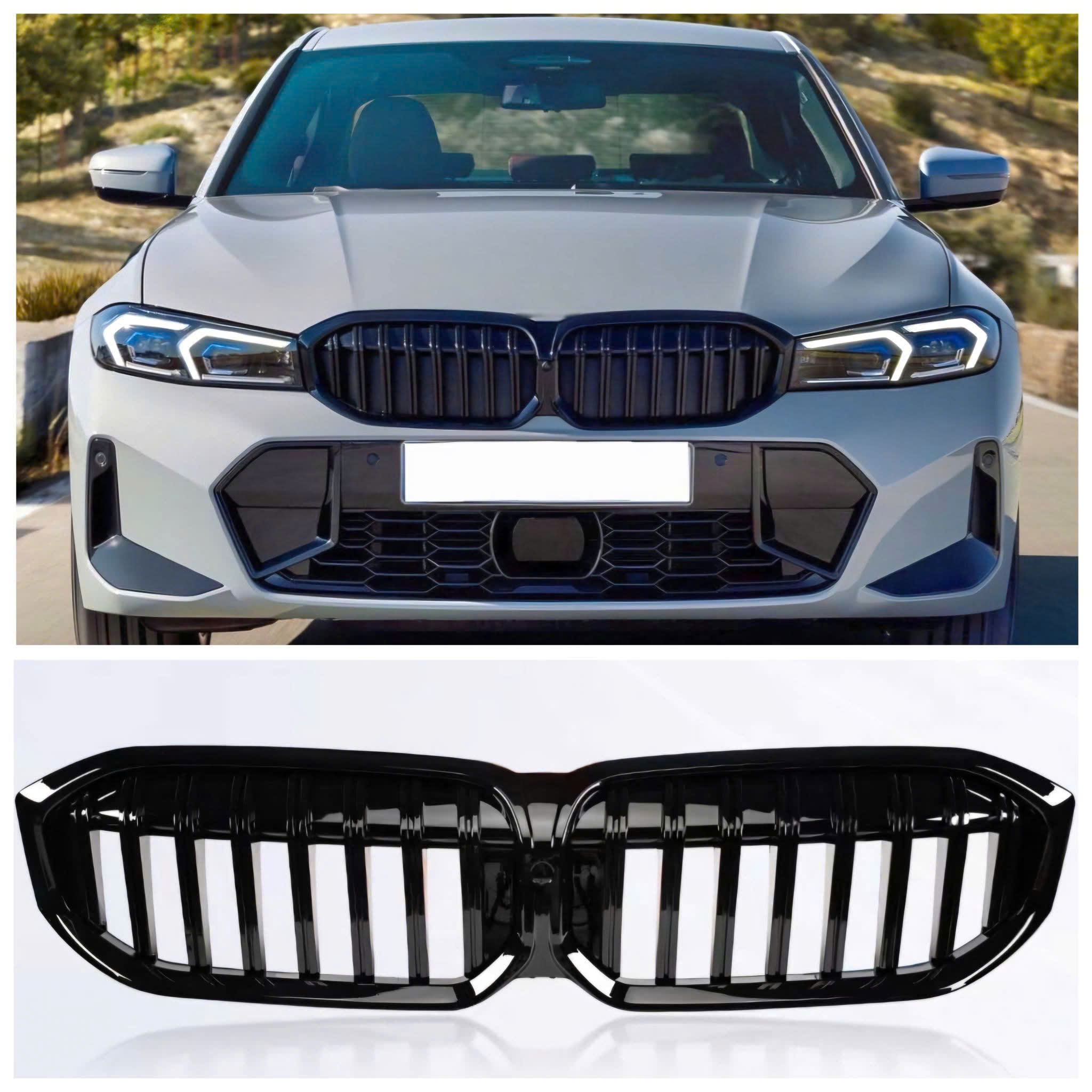 MỘT SỐ MẪU MẶT CA LĂNG BMW 320I 330I 340I G20 LCI - FRONT GRILLE BMW - Image 3