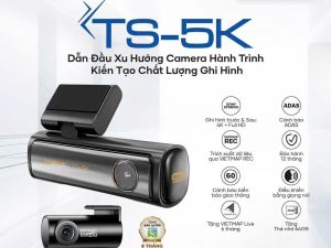 CAMERA HÀNH TRÌNH VIETMAP TS-5K | TẶNG PHẦN MỀM VIETMAP LIVE BẢN QUYỀN