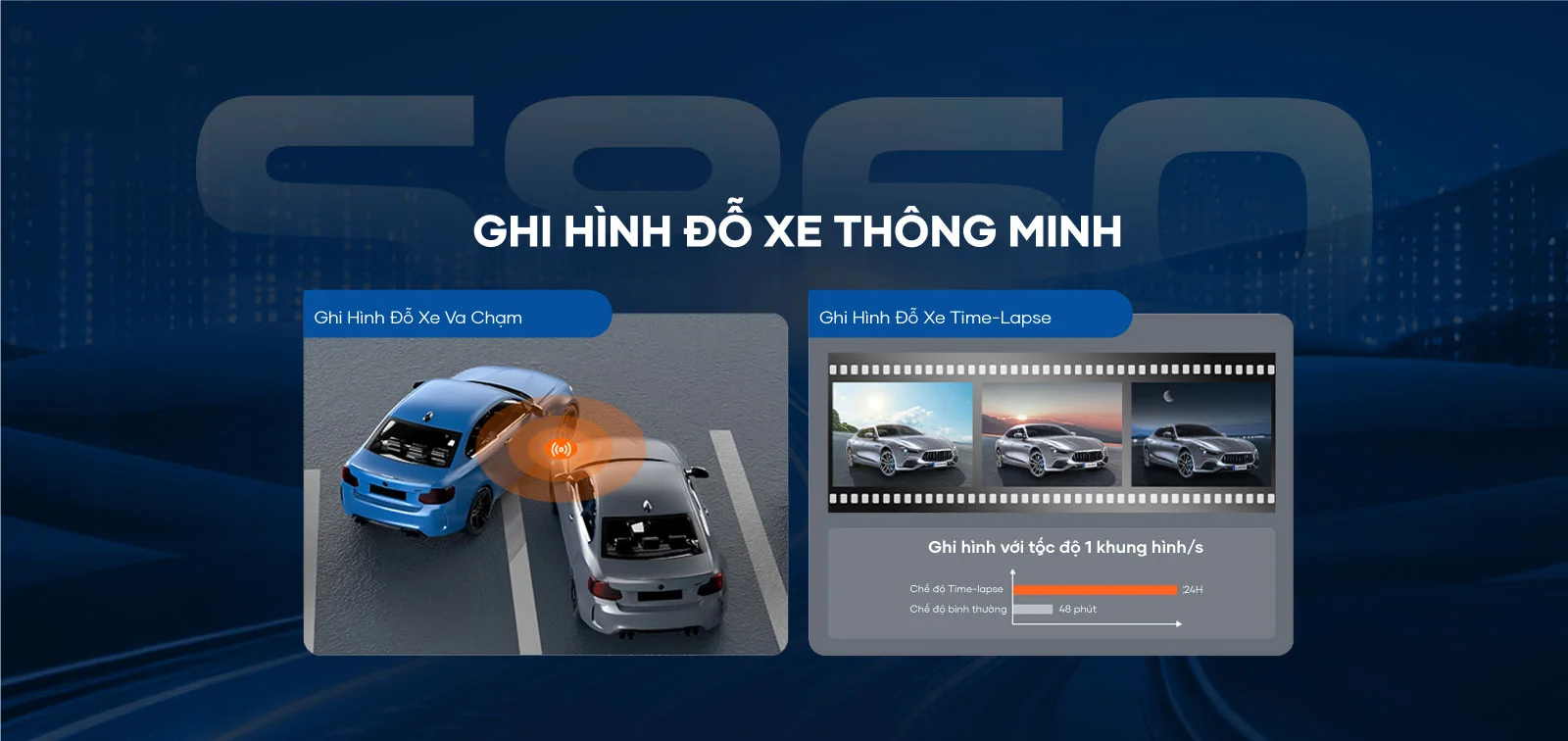 CAMERA HÀNH TRÌNH VIETMAP S860 | CẢNH BÁO GIAO THÔNG - TẶNG VIETMAP LIVE PRO BẢN QUYỀN - Image 6