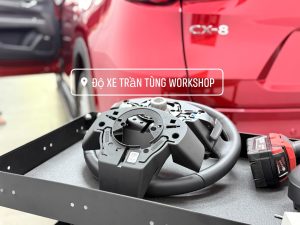 Alternative view of LẪY CHUYỂN SỐ TRÊN VÔ LĂNG CHÍNH HÃNG MAZDA CX-8 ( PHIÊN BẢN VÔ LĂNG CÓ SƯỞI )