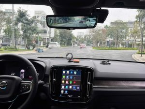 Alternative view of VOLVO EC40 NÂNG CẤP GƯƠNG CHIẾU HẬU KỸ THUẬT SỐ CHÍNH HÃNG VOLVO – DIGITAL INTERIOR REARVIEW MIRROR TÍCH HỢP HOMELINK.