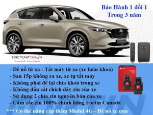 ĐỀ NỔ TỪ XA QUA CHÌA ZIN CHÍNH HÃNG MAZDA CX8