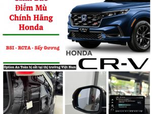 Alternative view of Cảnh Báo Điểm Mù BSI – RCTA Chính Hãng Honda Cho CR-V 2024 – 2025 | Lắp Đặt Chuẩn ZIN 100%