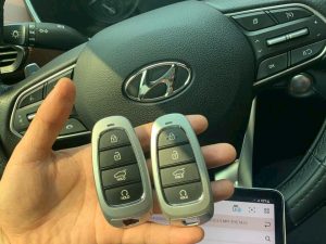 Chìa Khóa SmartKey Chính Hãng Hyundai Tucson 2022 Form Mới