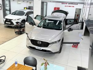 Nâng Cấp Full Option Mazda CX5 IPM 2025 Premium Active – Gói Độ Full Option Tại Độ Xe Trần Tùng Workshop