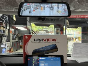 Gương Điện UNIVIEW Chuẩn Zin Cho VinFast VF3 – Tích Hợp Camera Lùi Siêu Nét, Ghi Hình 2K