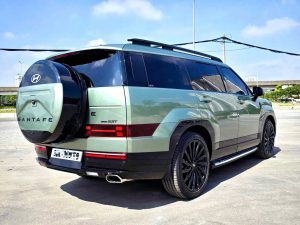 Alternative view of Độ Hộp Cốp Phía Sau Lốp Dự Phòng – Phong Cách Land Rover cho Hyundai SantaFe All New 2024-2025