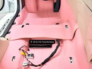 Thảm Sàn Da Fiber 360 Cao Cấp Cá Nhân Hóa Cho Mercedes GLC