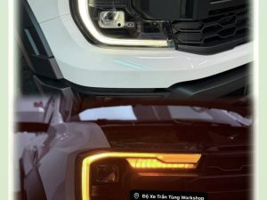 Led C (vàng) Mí Daylight Matrix Ford Raptor + Coding xinhan không tắt đèn Daylight