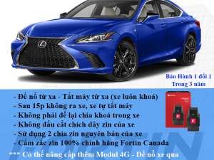 Đề Nổ – Khởi Động Từ Xa Lexus ES250 / ES300 / ES350 Qua Chìa Khóa Zin Chính Hãng