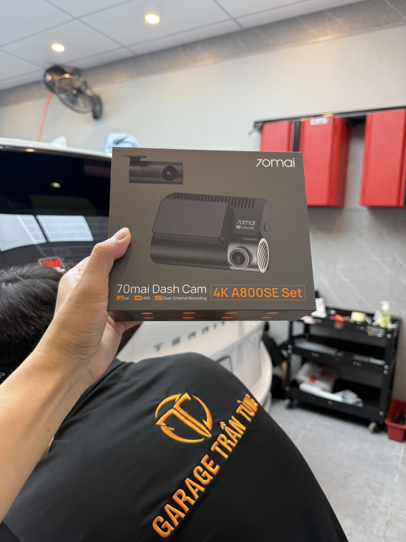 CAMERA HÀNH TRÌNH 70MAI A800SE SẮC NÉT CHUẨN 4K – LẮP ĐẶT CHÍNH HÃNG TẠI ĐỘ XE TRẦN TÙNG WORKSHOP VŨNG TÀU