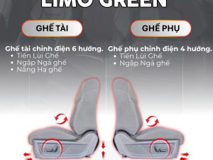Độ Ghế Chỉnh Điện VinFast Limo Green Tại Vũng Tàu